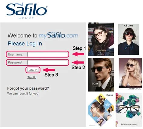 safilo eyewear login.